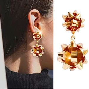 Double Bow - Earrings
